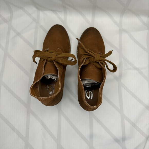 Sbicca Vintage Collection chunky heel bootie 
SIZE 8.5 brown leather - Picture 5 of 8